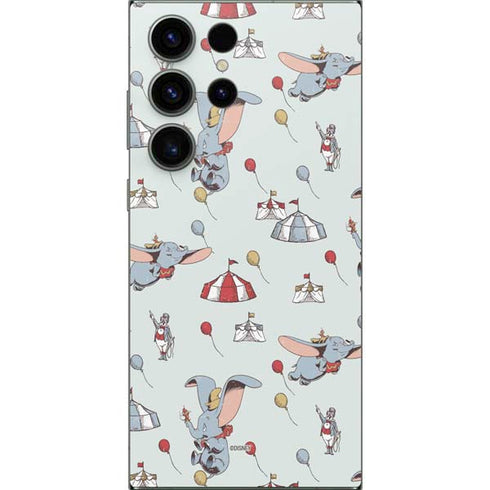 Disney Dumbo Vintage Pattern Galaxy S25 Ultra Skin